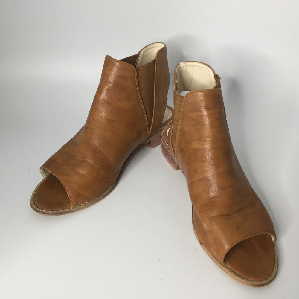 Mata Shoes Open Toe Ankle Boots S 8